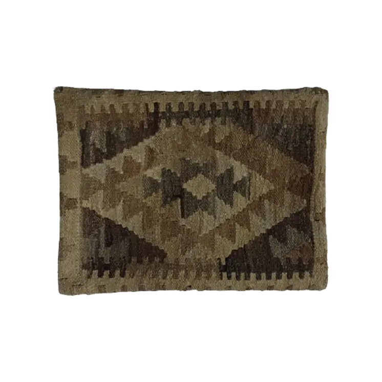 Kilim Tobacco Brown Cushion Cover