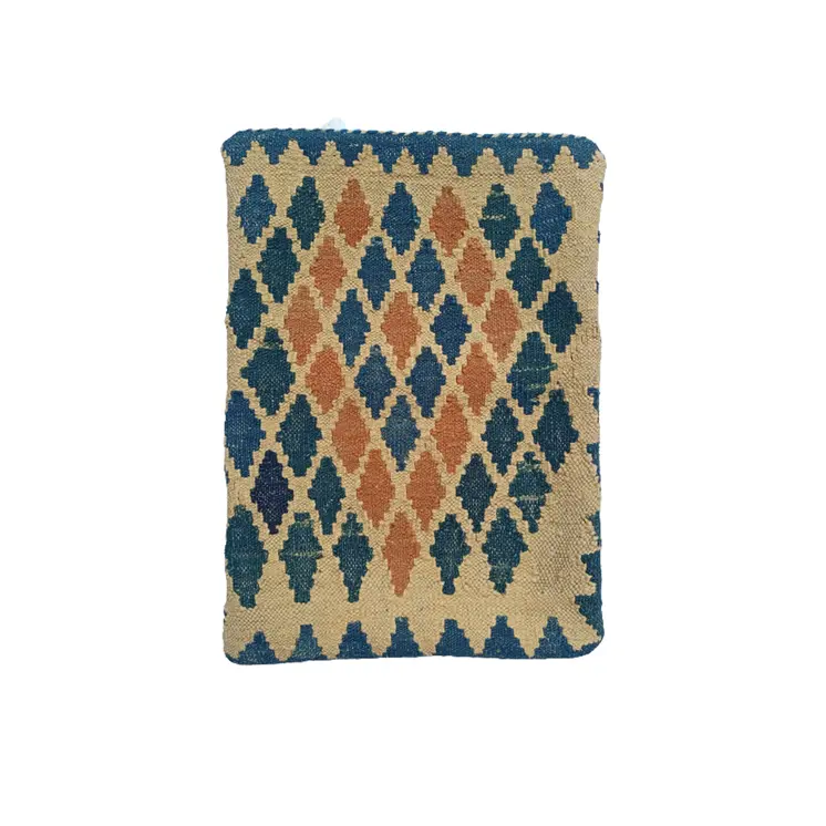Kilim Handwoven Sorrell Brown Cushion Cover