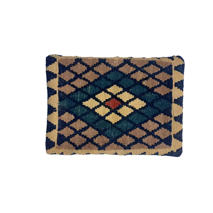 Kilim Handwoven Black Pearl Cushion Cover