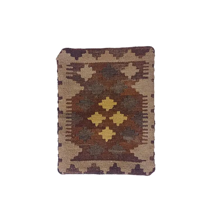 Kilim Handwoven Cement Cushion Cover