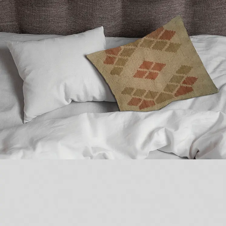 Kilim Handwoven Domino Cushion Cover