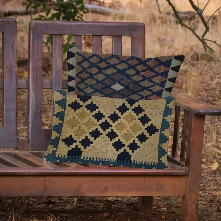 Kilim Handwoven Sandal Cushion Cover