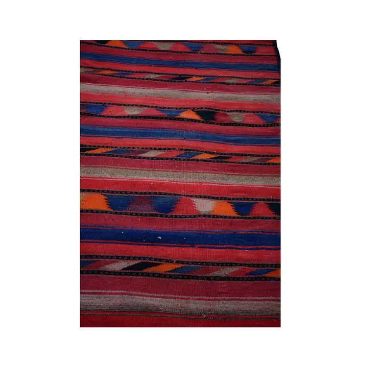 Vintage Black Pearl  Woolen Rug