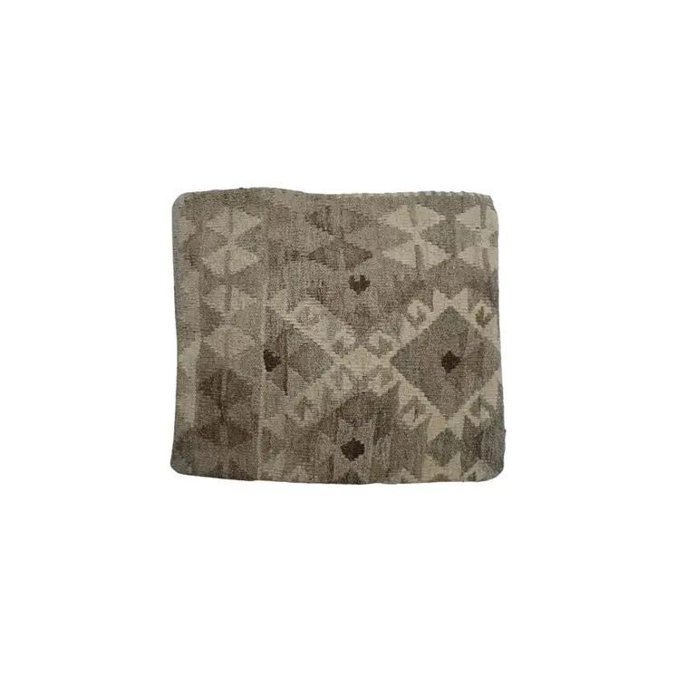 Kilim Handwoven Peat  Cushion Cover