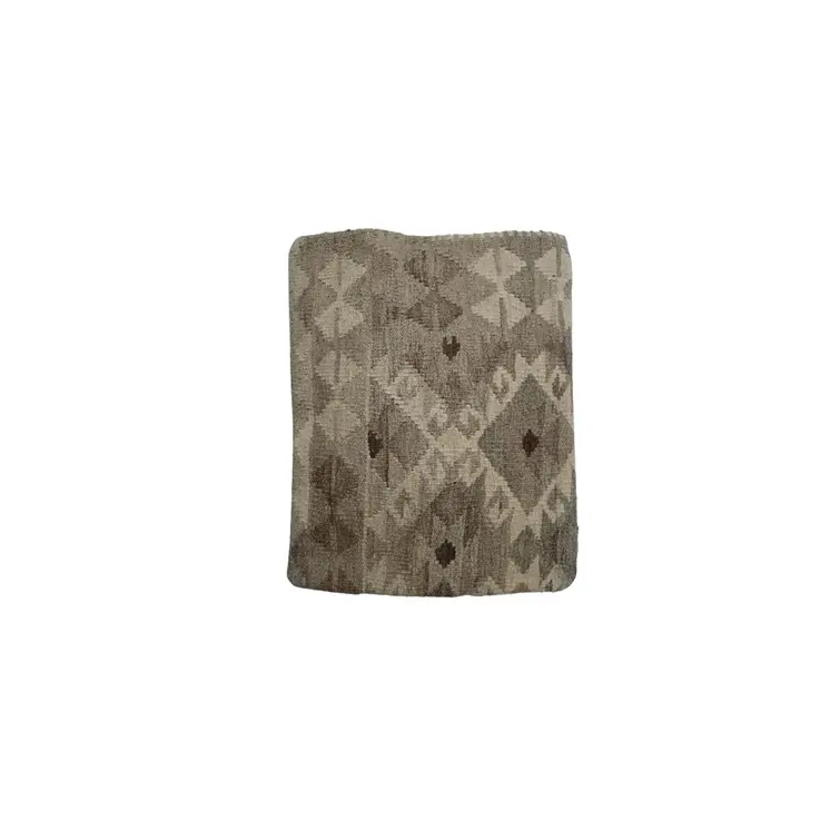 Kilim Handwoven Peat  Cushion Cover