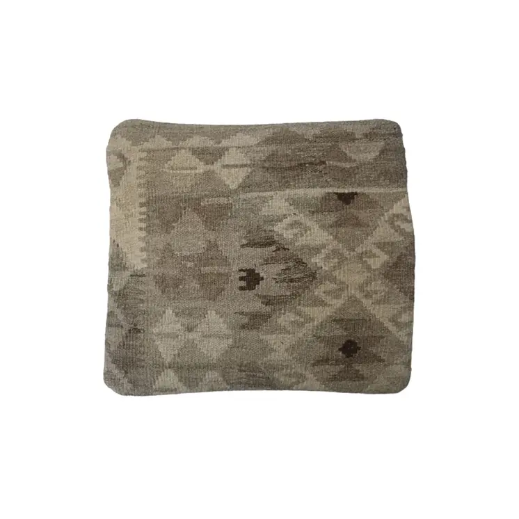 Kilim Handwoven Judge Gray Cushion Cover