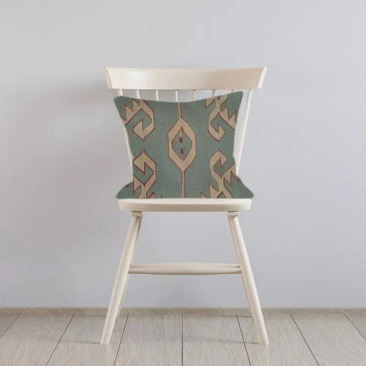 Kilim Handwoven Smokey Grey Cushion Cover