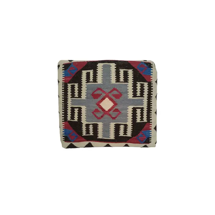 Kilim Handwoven Dark Sienna Cushion Cover