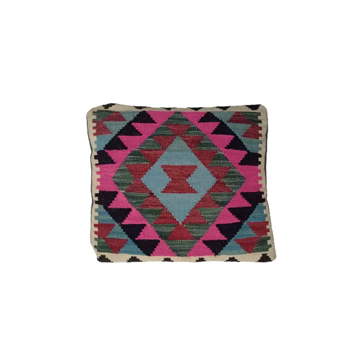 Kilim Handwoven Mocha Cushion Cover