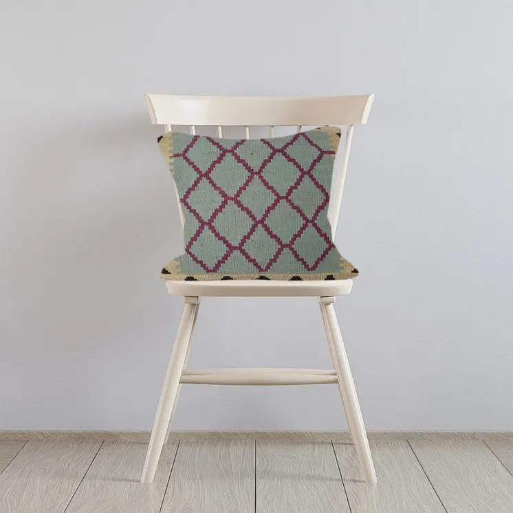 Kilim Handwoven Cosmic Cushion Cover