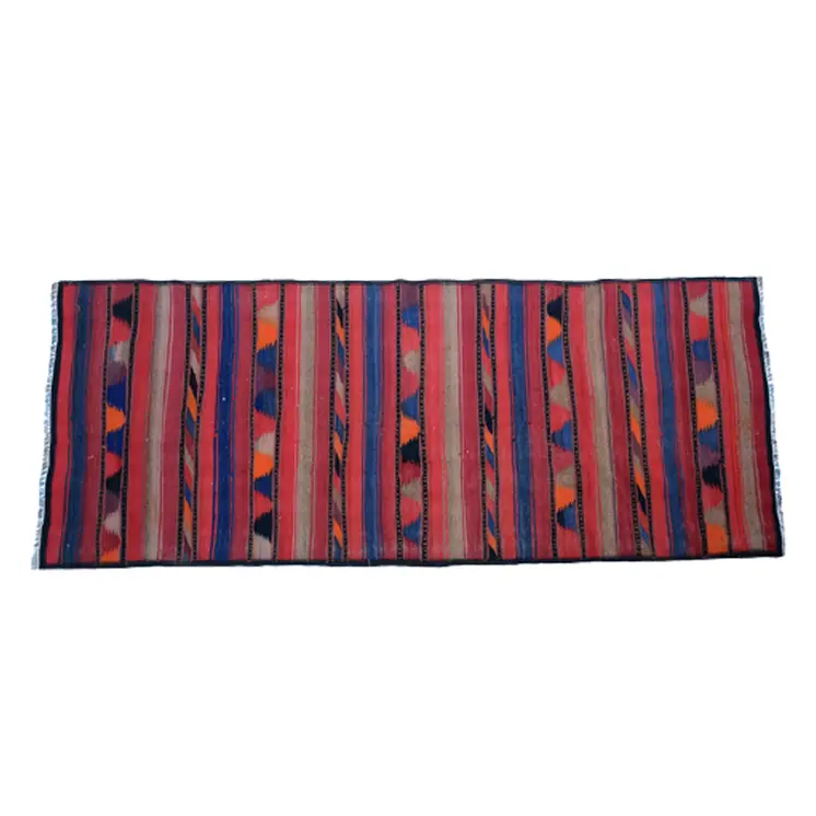 Vintage Black Pearl  Woolen Rug