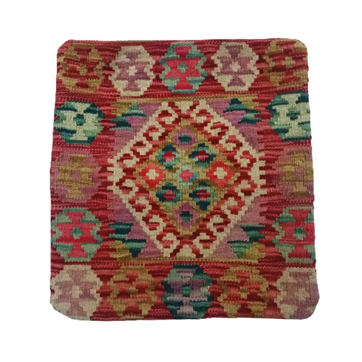 Kilim Handwoven Peanut Cushion Cover