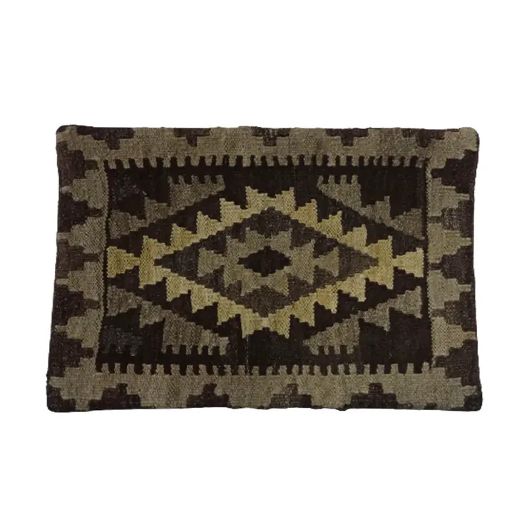 Kilim Handwoven Woodrush Cushion Cover