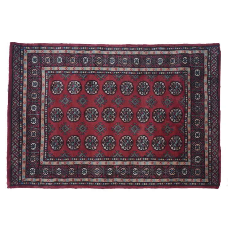 Bokhara Red Velvet Woolen Mat