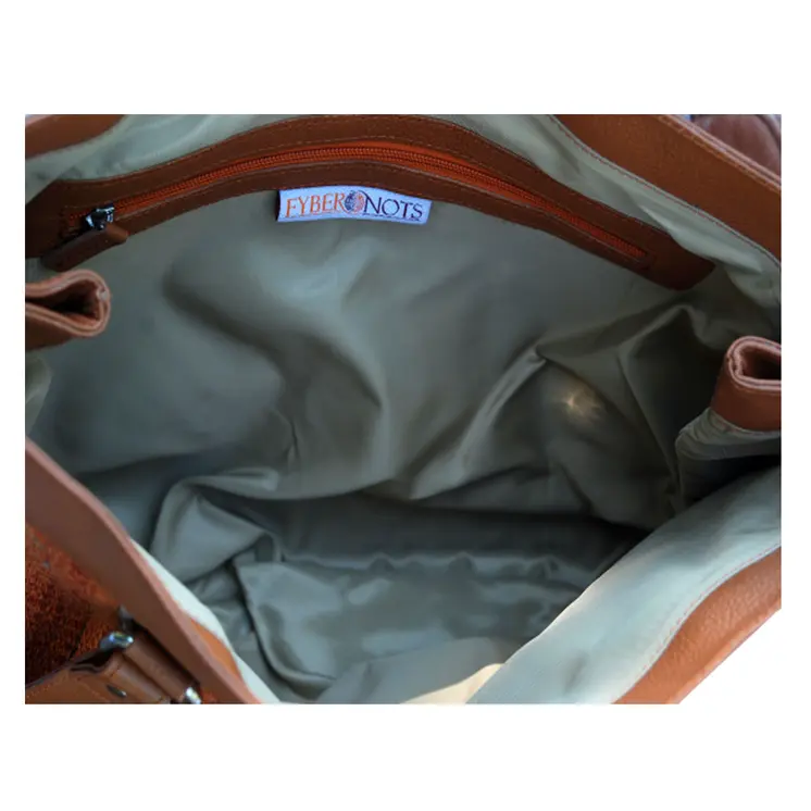 Kilim Leather Morocco Brown Bag