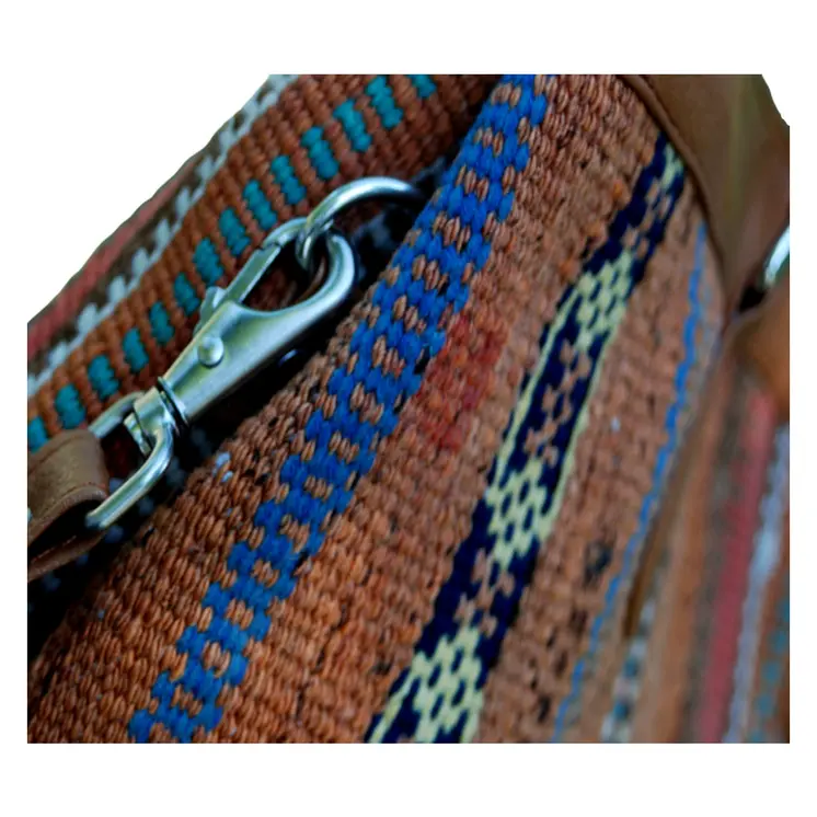Kilim Leather Morocco Brown Bag