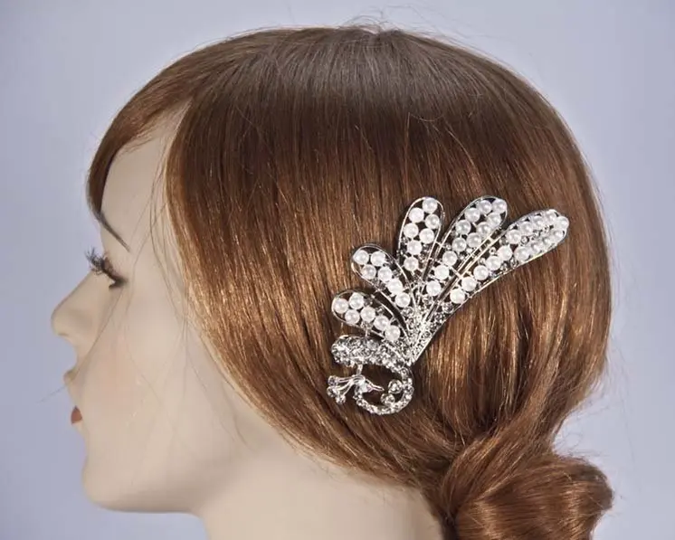 Bridal hair comb headpiece buy online in Australia BR05