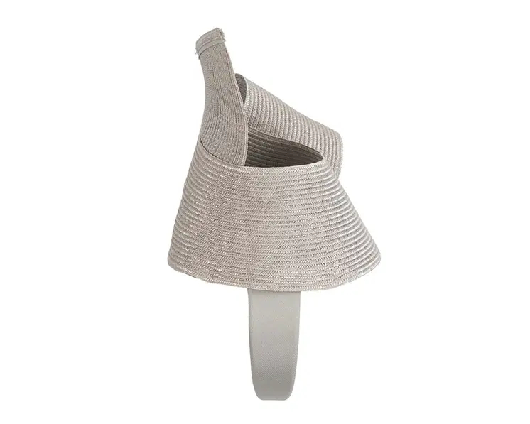 Modern silver fascinator by Max Alexander