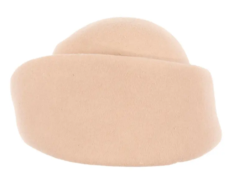 Unique nude ladies winter felt fashion hat