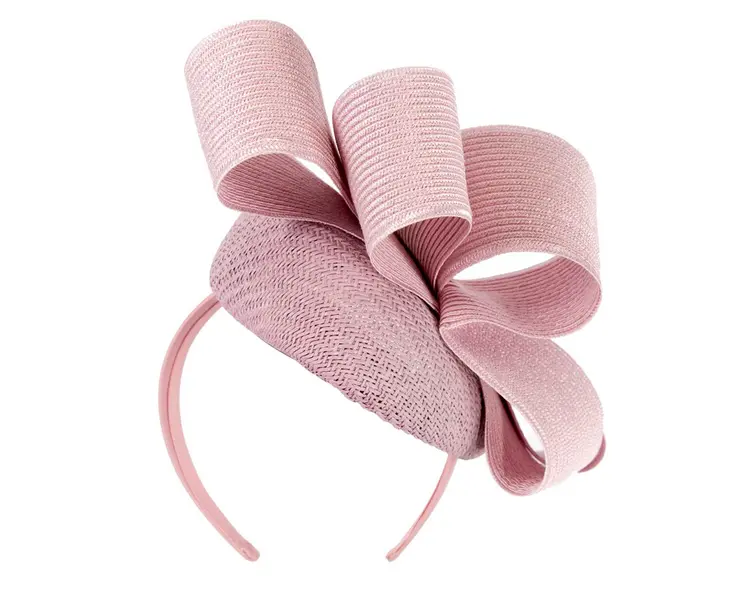 Lilac pillbox fascinator by Fillies Collection S286