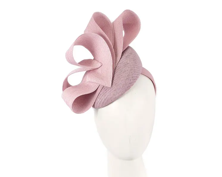 Lilac pillbox fascinator by Fillies Collection S286