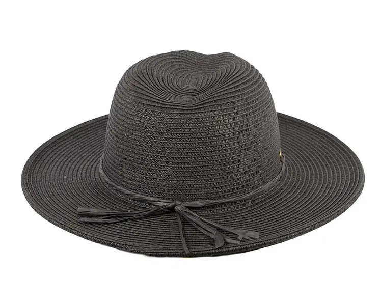 Black Hat & Bag Summer Beach Set
