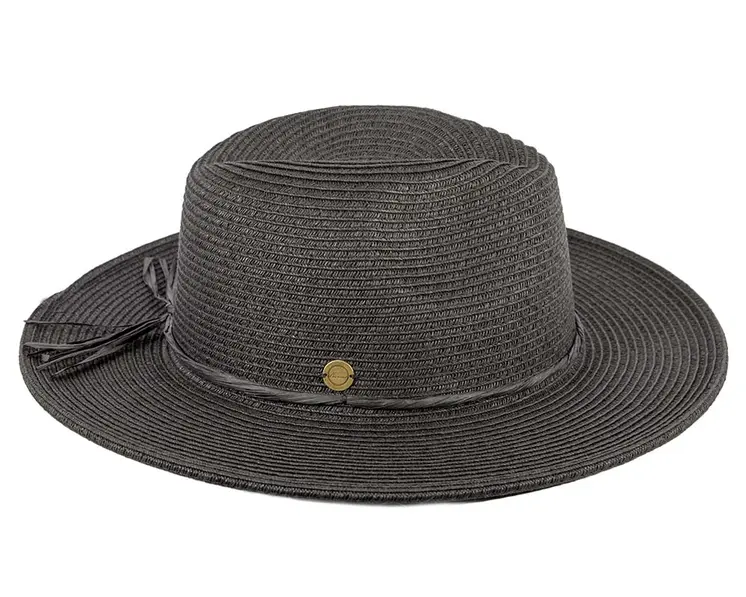 Black Hat & Bag Summer Beach Set