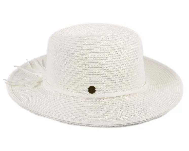 White Hat & Bag Summer Beach Set