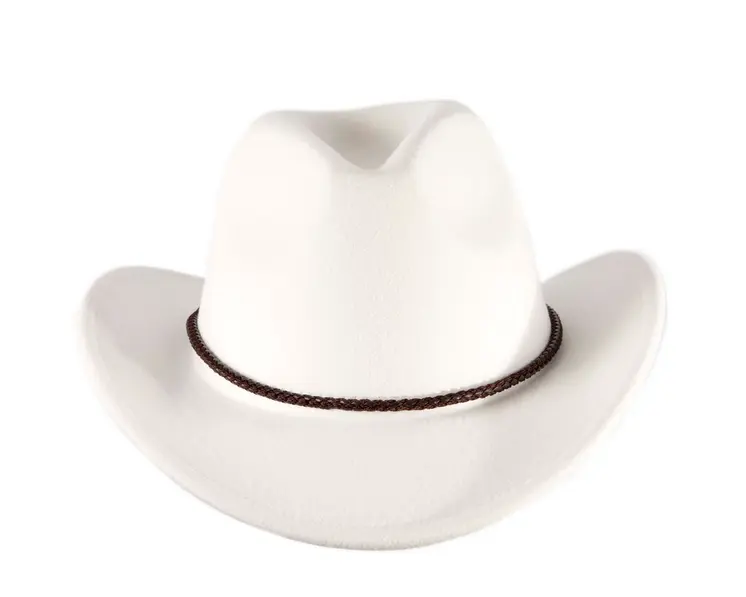 White western cowboy hat