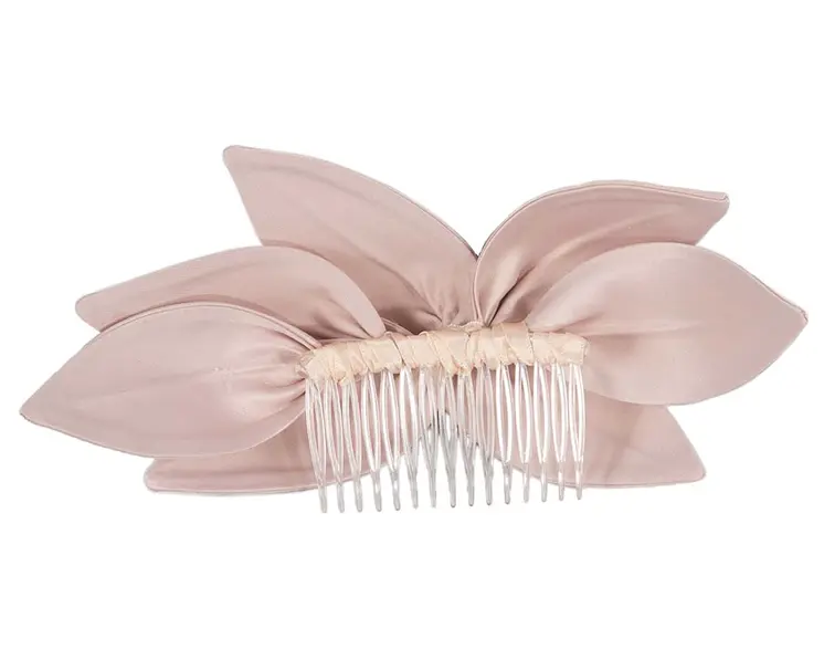 Pale Pink Fascinator comb for Mother of the Bride special occasions