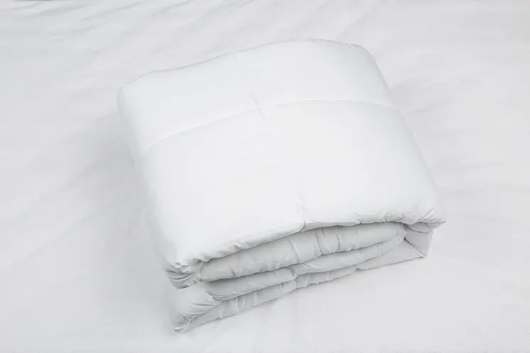 White Twin Microfiber Thread Count Down Alternative Duvet Insert