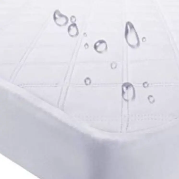 9" Waterproof Bamboo Terry Crib Mattress Pad Liner Mattress Cover Only