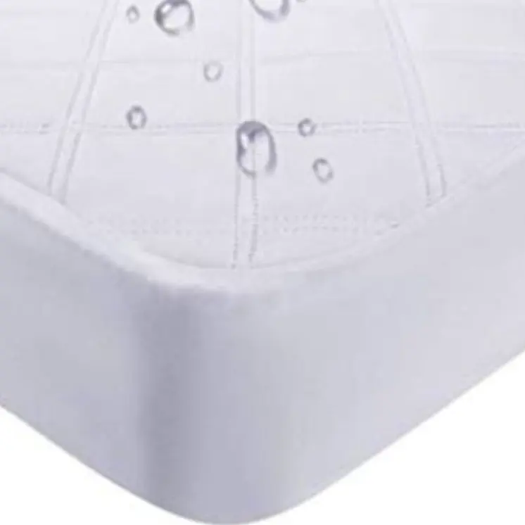 9" Waterproof Bamboo Terry Crib Mattress Pad Liner Mattress Cover Only