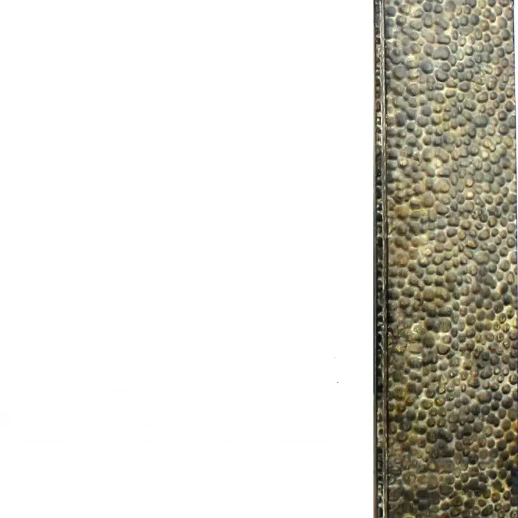Bronze Rectangle Accent Metal Mirror
