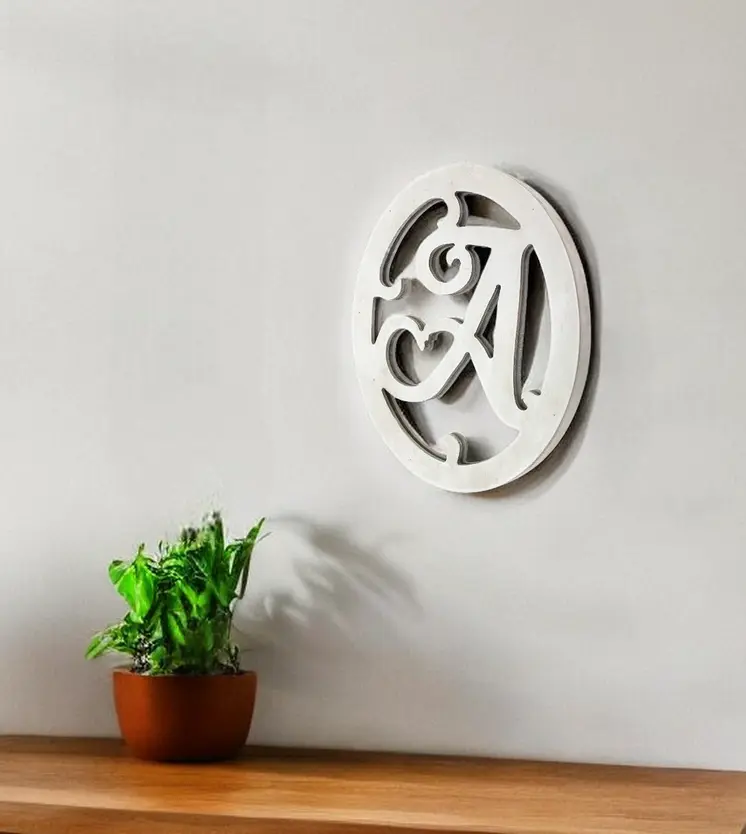 White Wood Wall Decor