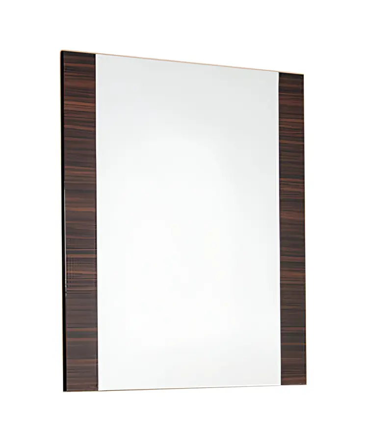 45" Ebony Wood Framed Accent Mirror