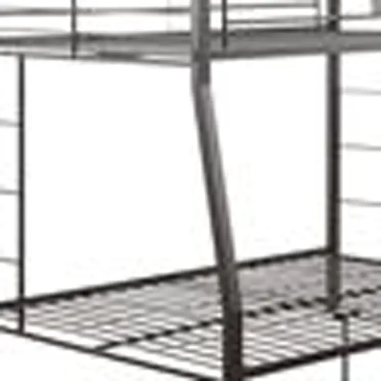 Black Twin Over Full Bunk Bed