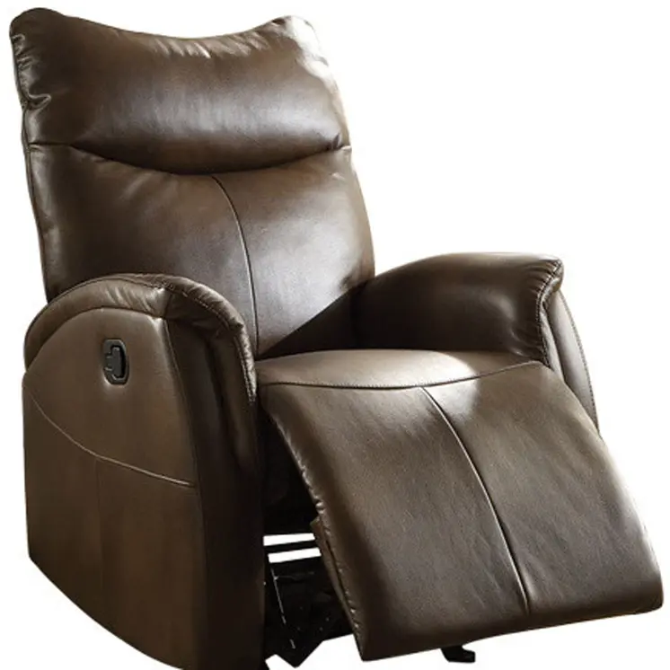 30" X 36" X 41" Brown Leather-Aire Motion Recliner