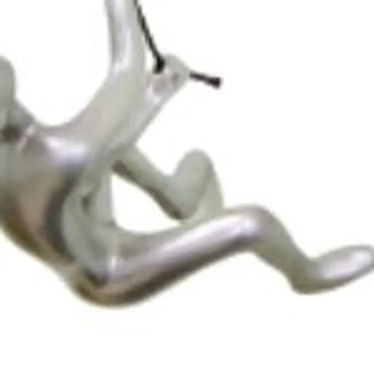 6" X 4" Silver Resin Climbing Man Hanging Dimensional Sculpture