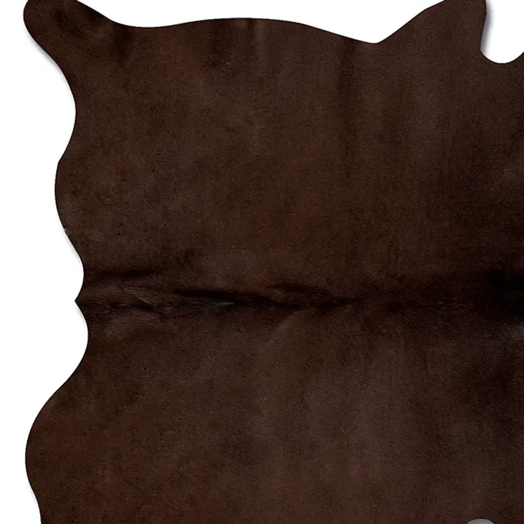 6' X 7' Chocolate Cowhide Area Rug