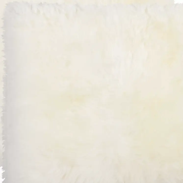 17" X 17" Off White Synthetic Solid Color Pad