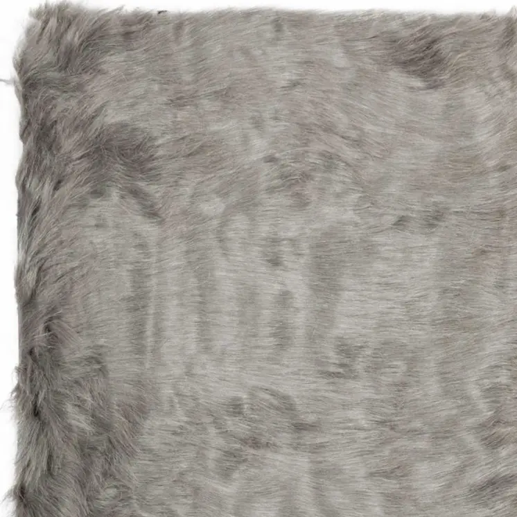 5' X 8' Gray Shag Area Rug