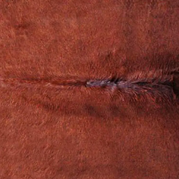 5' X 7' Brown Cowhide Cowhide Print Area Rug