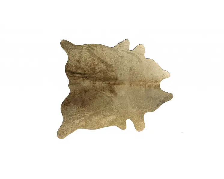 5' X 7' Taupe Cowhide Cowhide Print Area Rug