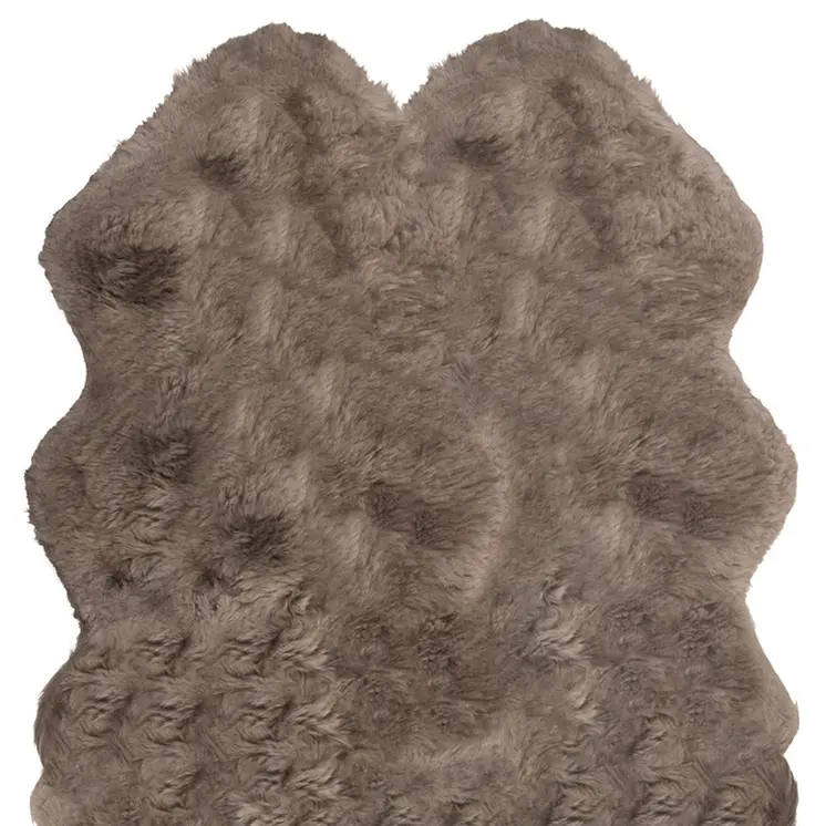 5' X 7' Brown And Black Cowhide Area Rug
