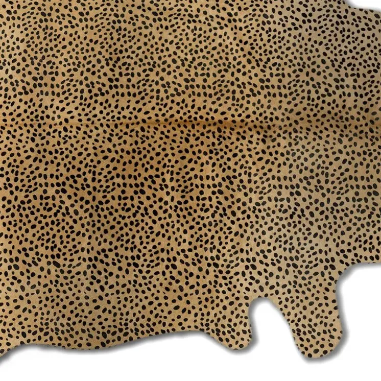 5' X 7' Brown And Black Cowhide Area Rug