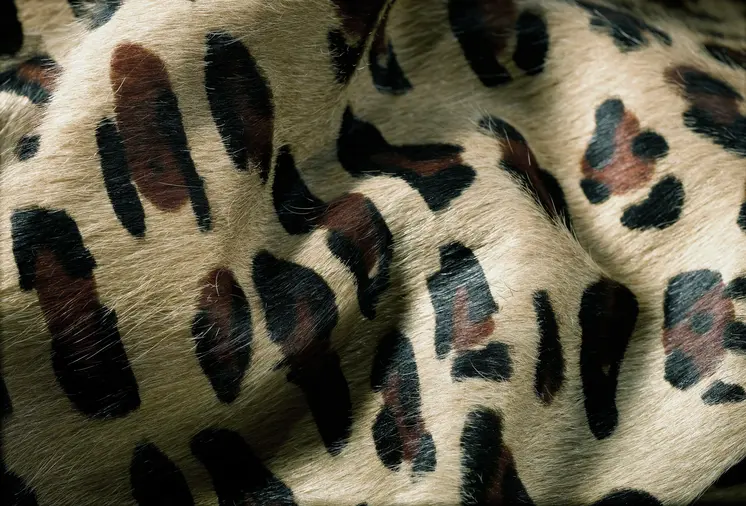 5' X 7' Brown And Black Cowhide Area Rug