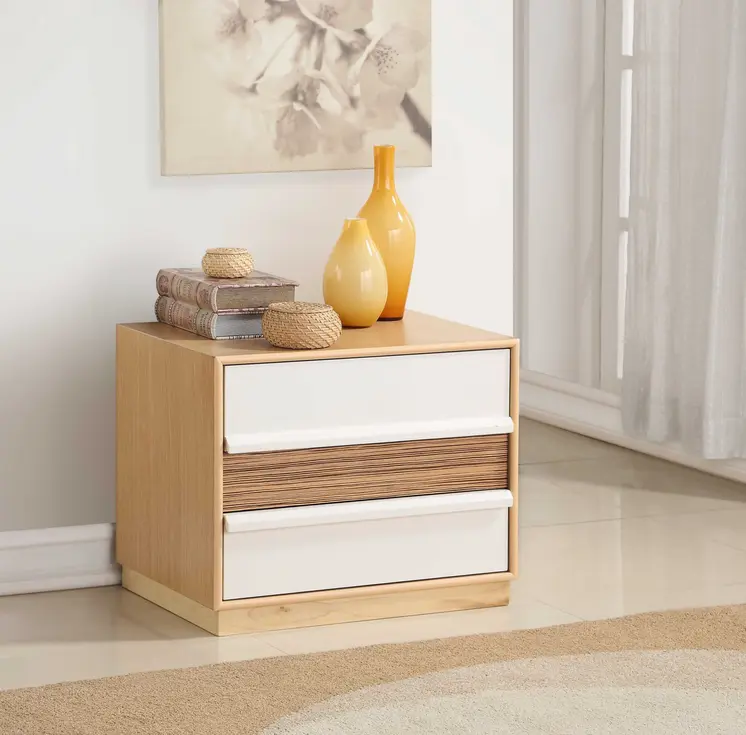 24" X 17" X 20" Natural Mdf Nightstand