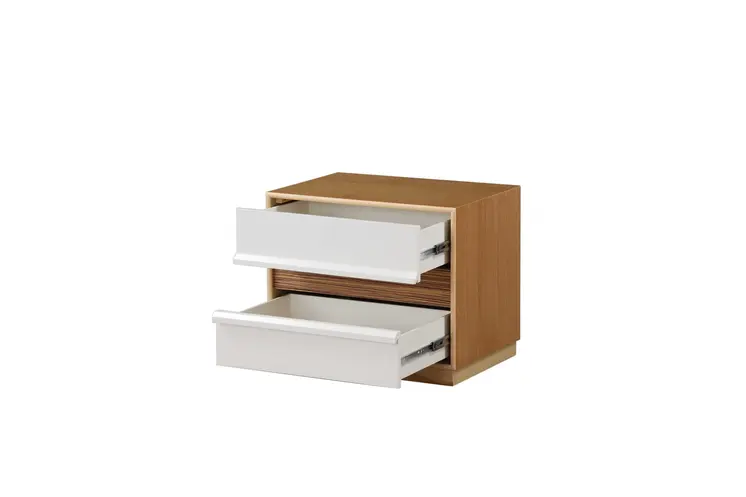 24" X 17" X 20" Natural Mdf Nightstand