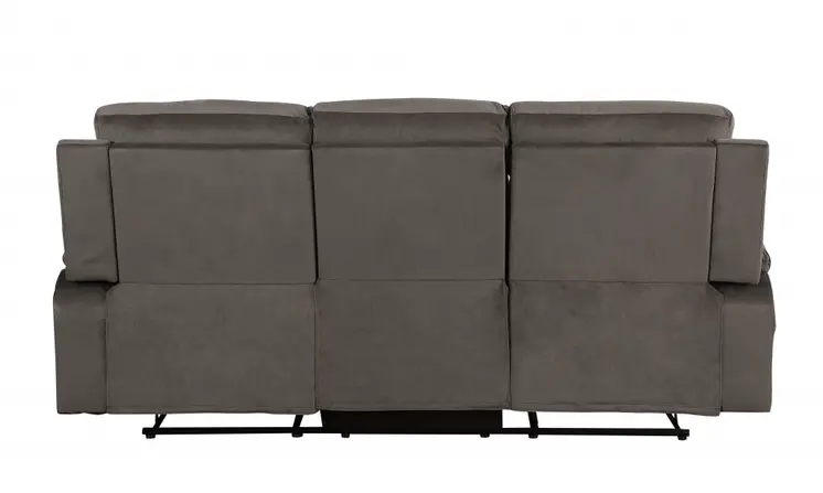 40" Modern Brown Fabric Sofa